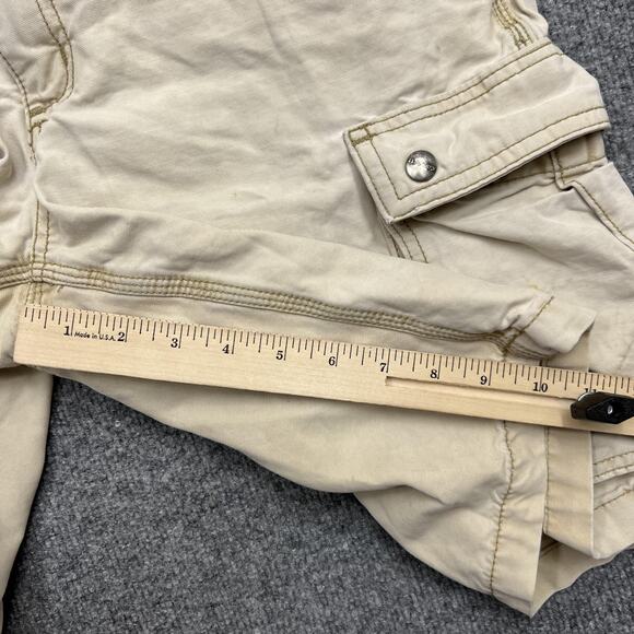 Carhartt Cargo Shorts Mens 32 Beige Relaxed Fit Workwear Utility Faded - Picture 9 of 9